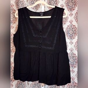 Torrid 2 Black Babydoll